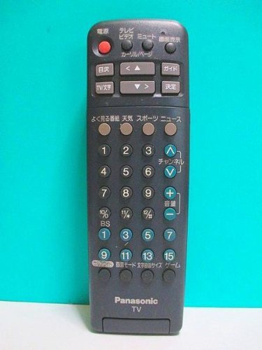 【中古】 パナソニック テレビリモコン TNQE002