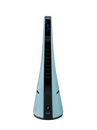 【中古】 SHARP シャープ プラズマクラスター スリムイオンファン ブルー系 PF-HTC1-A_画像1