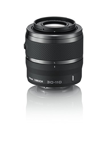 【中古】 Nikon ニコン 望遠ズームレンズ 1 NIKKOR VR 30-110mm f 3.8-5.6 ブラック_画像1