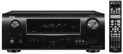 【中古】 DENON デノン AVサラウンドレシーバー 5.1ch HDMI Ver1.4a対応 ブラック AVR-16_画像1