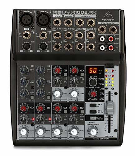 【中古】 Behringer アナログミキサー 10チャンネル エフェクト 1002FX_画像1