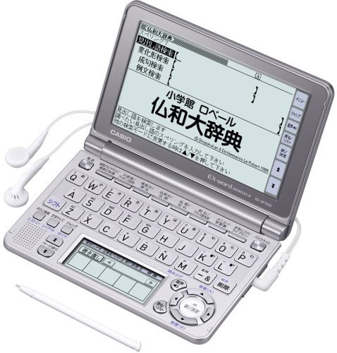 【中古】 CASIO カシオ Ex-word 電子辞書 XD-GF7250 音声対応 57コンテンツ フランス語モデル_画像1