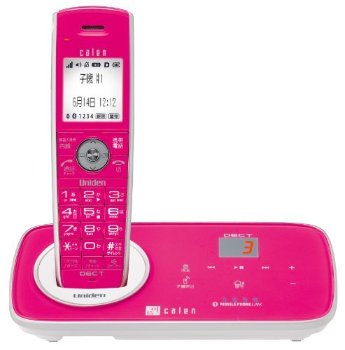 人気メーカー・ブランド 【中古】 Uniden (RO) DECT3280 ローズ 子機1