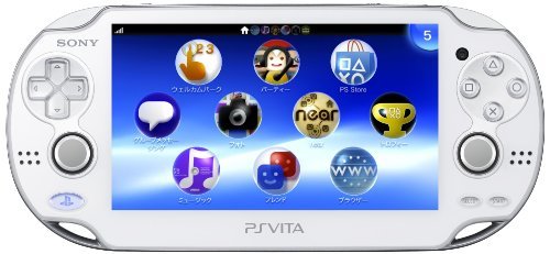 【中古】 PlayStation Vita (プレイステーション ヴィータ) Wi‐Fiモデル クリスタル・ホワイト P