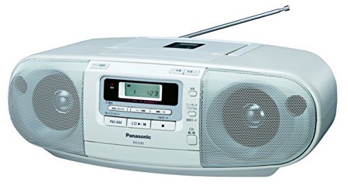 Panasonic パナソニック ポータブルステレオCDシステム ホワイト RX-D45-W
