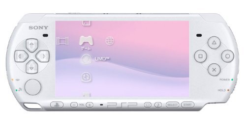 【中古】 PSP プレイステーション ポータブル バリュー パック パール ホワイト (PSP-3000KPW)_画像1