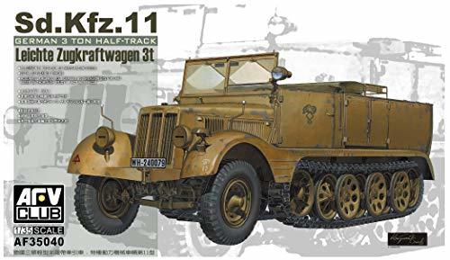 【中古】 AFVクラブ 1/35 ドイツ軍 Sd.kfz.11 3トンハーフトラック前期型 プラモデル FV35040_画像1