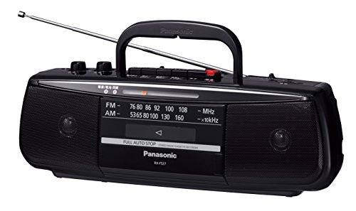 【中古】 パナソニック ステレオラジオカセットレコーダー RX-FS27-K