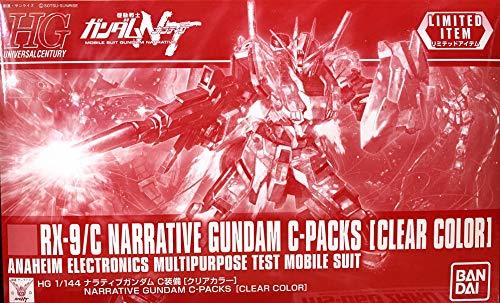 【中古】 【イベント限定】HG 1/144 ナラティブガンダム C装備 [クリアカラー] 機動戦士ガンダムNT (ナラテ_画像1