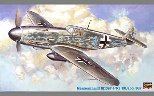 【中古】 ハセガワ 1/48 メッサーシュミット Bf109F-4/R1 ’10(jabo)/JG2’ 「JT173」_画像1