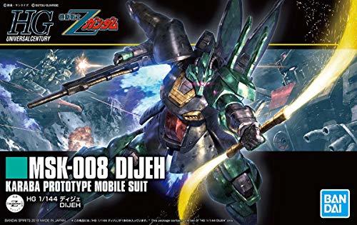 【中古】 HGUC 機動戦士Zガンダム ディジェ 1/144スケール 色分け済みプラモデル_画像1