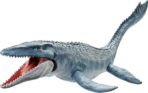 【中古】 ジュラシック・ワールド ビッグ&リアル! モササウルス 【全長:71.1B】 FNG24_画像1