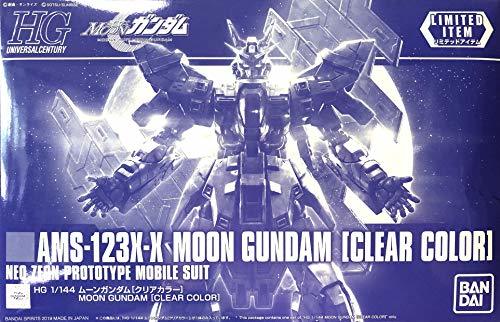 【中古】 【イベント限定】HG 1/144 ムーンガンダム [クリアカラー] 機動戦士MOONガンダム_画像1