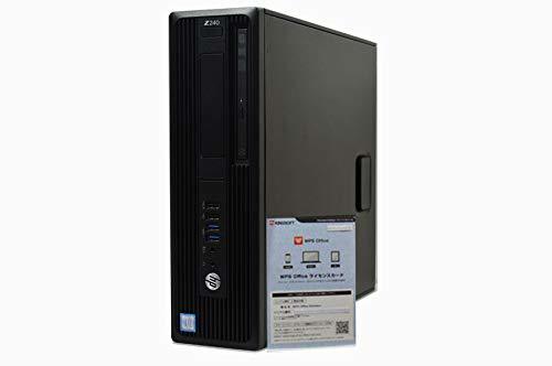 【中古】 デスクトップパソコン SSD 256GB HP Z240 Workstation 第6世代 Xeon E3 1_画像1