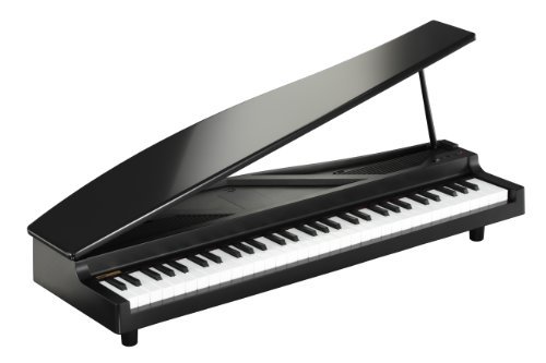 【中古】 KORG コルグ MICROPIANO マイクロピアノ ミニ鍵盤61鍵 ブラック 61曲のデモソング内蔵 自動