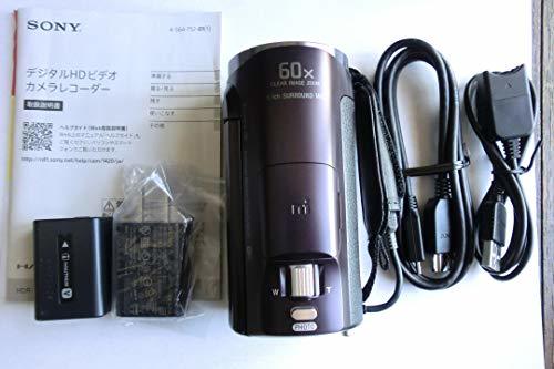 誠実 【中古】 SONY HDビデオカメラ Handycam HDR-CX670 ボルドーブラウン 光学30倍 HDR-CX6 その他