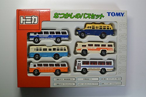 【中古】 トミカ ギフト なつかしのバスセット 6台入り_画像1