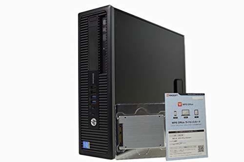 【中古】 デスクトップパソコン SSD 256GB ( 換装) HP EliteDesk 800 G1 SFF 第4世代_画像1