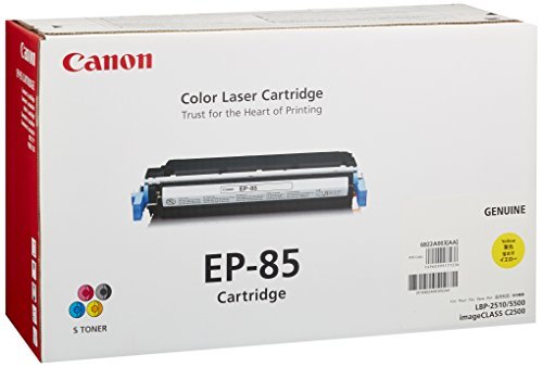 【中古】 Canon キャノン EP-85 トナーカートリッジ Y (イエロー) CRG-EP85YEL