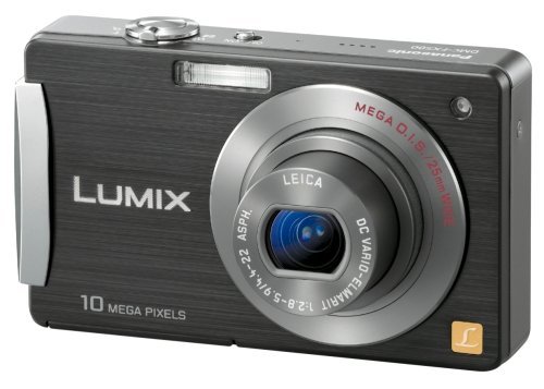 【中古】 パナソニック デジタルカメラ LUMIX (ルミックス) ギャラクシーブラック DMC-FX500-K_画像1