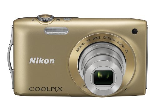 【中古】 Nikon ニコン デジタルカメラ COOLPIX クールピクス S3300 スイートゴールド S3300GL_画像1