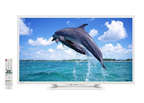 【中古】 シャープ 32V型 液晶 テレビ AQUOS LC-32W25-W ハイビジョン 外付HDD録画対応 2015