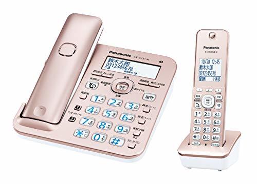 【中古】 パナソニック RU・RU・RU デジタルコードレス電話機 子機1台付き 1.9GHz DECT準拠方式 ピンク