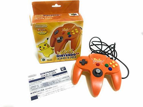 【中古】 ピカチュウN64コントローラ オレンジ N64_画像1