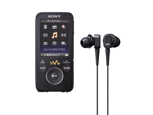 【中古】 SONY ウォークマン Sシリーズ FM付 NC機能 メモリータイプ 4GB ブラック NW-S736F B