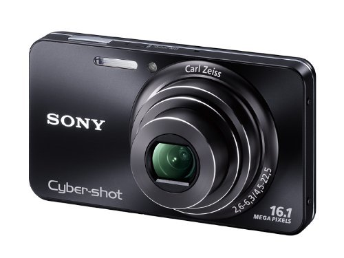 【中古】 ソニー SONY デジタルカメラ Cybershot W570 1610万画素CCD 光学ｘ5 ブラック DS