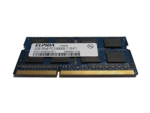 公式 GB 2 ELPIDA 【中古】 pc3 DIMMメモリ - SO SDRAM ddr3 8500s
