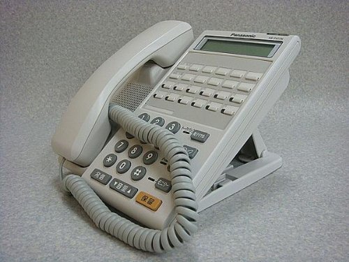 【中古】 Panasonic パナソニック La Relier 12キー電話機N-W VB-F411NA-W