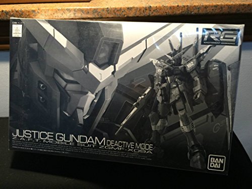 【中古】 RG リアルグレード 1/144 GMF-X09A ジャスティスガンダム ディアクティブモード (プレミアムバ_画像1