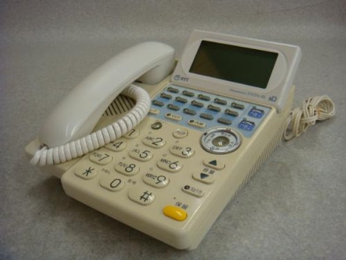 【中古】 BX-ARM- (1) (W) NTT BX アナログ主装置内蔵電話機 ビジネスフォン_画像1