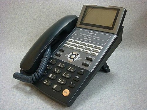 【中古】 ET-15iA-SD (BK) 日立 iA 15ボタン標準電話機 ビジネスフォン