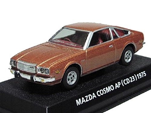 【中古】 コナミ 1/64 絶版名車コレクション THE BEST マツダ コスモAP 型式CD23 1975 カッパー_画像1