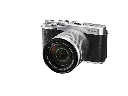 【中古】 FUJIFILM 富士フィルム ミラーレス一眼 X-A2 レンズキット シルバー X-A2S1650II_画像1