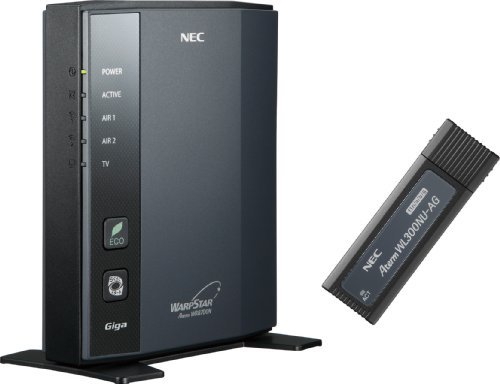 【中古】 NEC Aterm WR8700N (HPモデル) USBスティックセット PA-WR8700N-HP/NU_画像1
