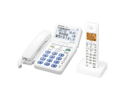 [ used ] SHARP sharp digital cordless telephone machine cordless handset 1 pcs attaching 1.9GHz DECT basis system JD-G60CL