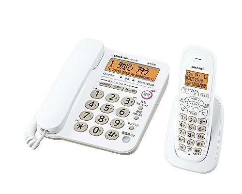 【中古】 シャープ 電話機 コードレス 子機1台 JD-G32CL