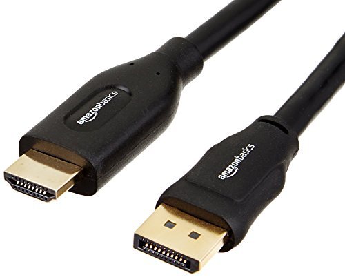 【中古】 Amazonベーシック DisplayPort to HDMI A Mケーブル 7.6m HDMI 1.4規格_画像1