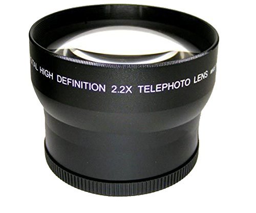 【中古】 SONY FDR-AX100用ハイグレード2.2倍望遠変換レンズ (62mm)