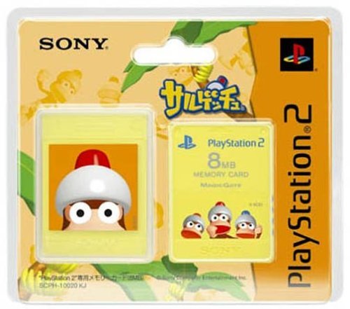 【中古】 PlayStaion 2専用メモリーカード 8MB Premium Series サルゲッチュ_画像1