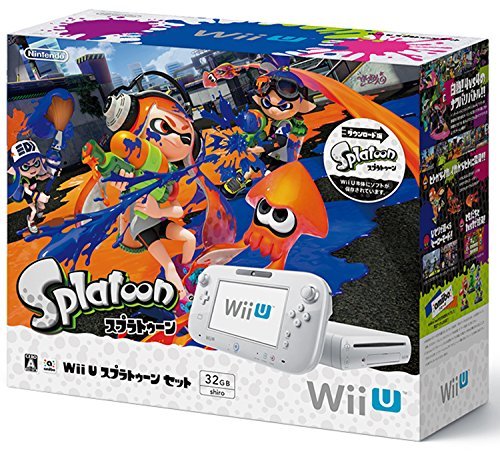 【中古】 Wii U スプラトゥーン セット_画像1