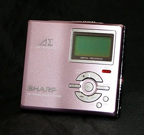 【中古】 SHARP シャープ MD-DR7-P ピンク MDレコーダー MDLP対応 MD録音再生兼用機 ポータブルM_画像1