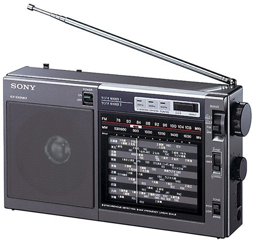 【中古】 SONY FM/AM/ラジオNIKKEIポータブルラジオ ICF-EX5MK2