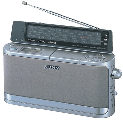 春のコレクション SONY 【中古】 TV ICF-A100V-S AMラジオ FM 1ch-12ch