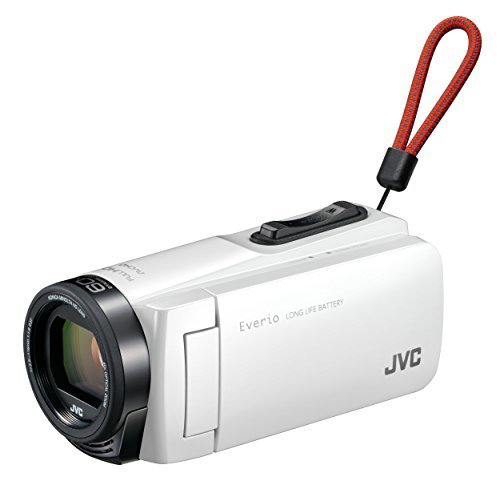 JVC KENWOOD ビデオカメラ Everio 耐衝撃 耐低温 32GB ホワイト GZ-F270-Wのサムネイル