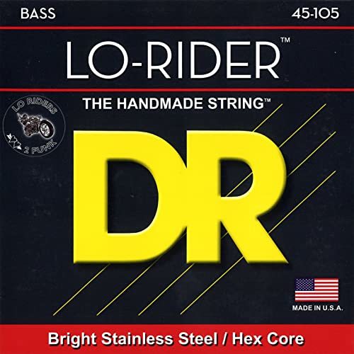 【中古】 DR デーアール ベース弦 LO-RIDER ステンレス .045-.105 MH-45