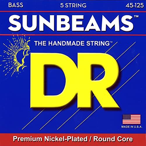 【中古】 DR ベース弦 5弦 SUNBEAM ニッケルメッキ .045-.125 NMR5-45